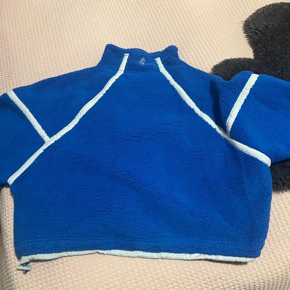 FP Movement by Free People Vibrant Blue and White Ski Jacket - Picture 3 of 5